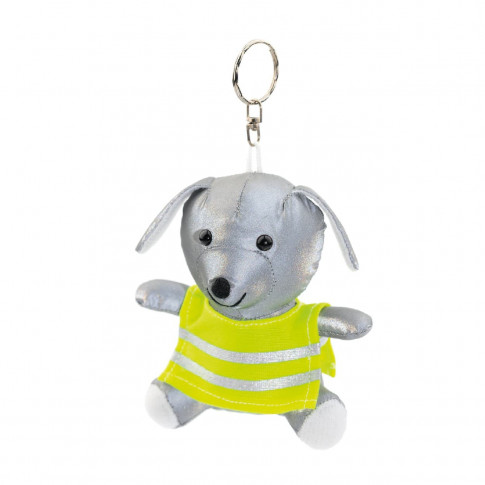 Reflektierender, personalisierbarer Plüsch-Schlüsselanhänger