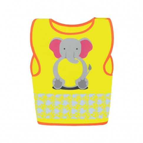 Reflektierende Kinderweste mit Motiv