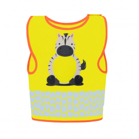 Reflektierende Kinderweste mit Motiv
