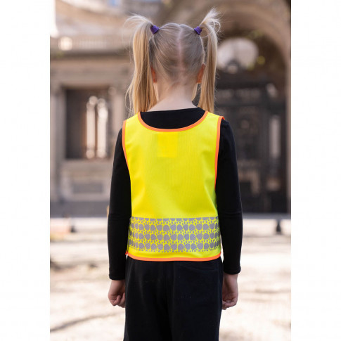 Gilet réfléchissant enfant avec dessin