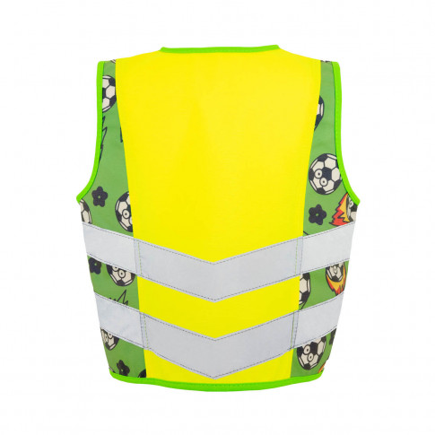 Gilet réfléchissant enfant avec motif