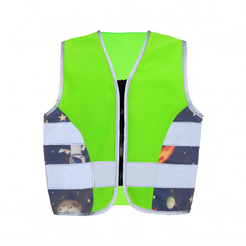 Gilet réfléchissant enfant avec motif