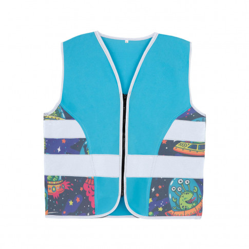 Gilet réfléchissant enfant avec motif