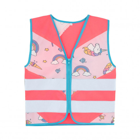 Gilet réfléchissant enfant avec motif