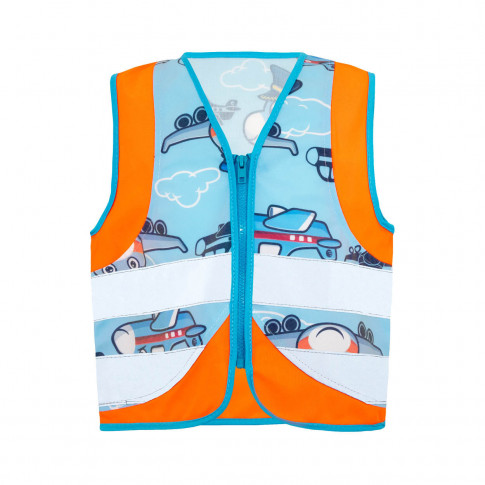 Gilet réfléchissant enfant avec motif