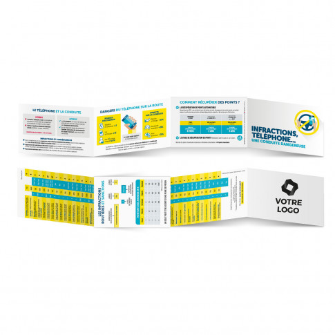 Leiste für Verkehrsverstöße & Telefonieren am Steuer – personalisiert