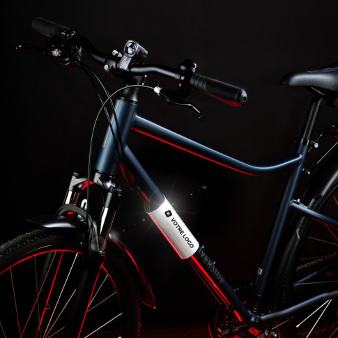 Individuell gestaltbares reflektierendes Fahrradband