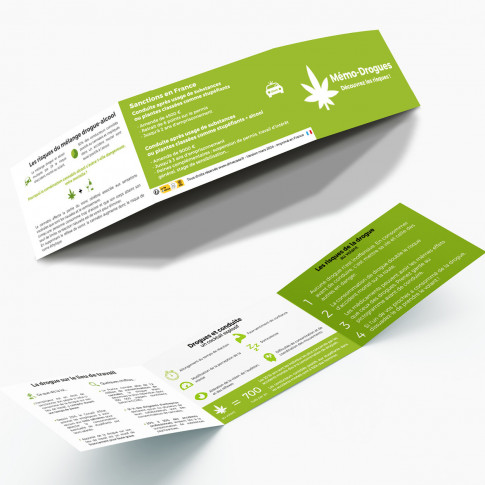 Réglette mémo-drogues©️ neutre Drivecase