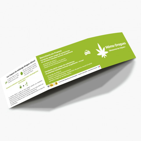 Réglette mémo-drogues©️ neutre Drivecase