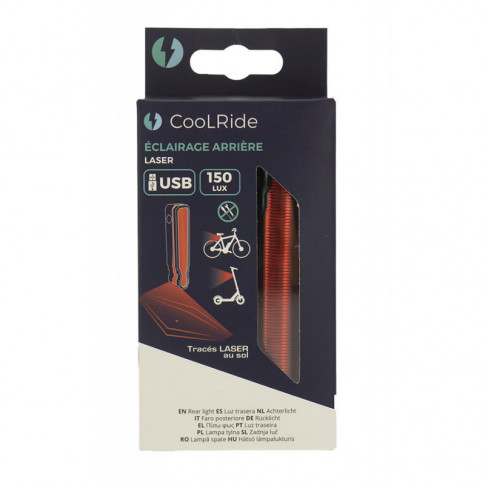 Fahrradrücklicht mit Laser