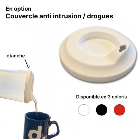 Messbecher für die Prävention in Belgien