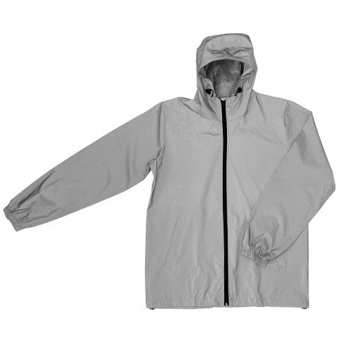 Vollständig reflektierende Windjacke