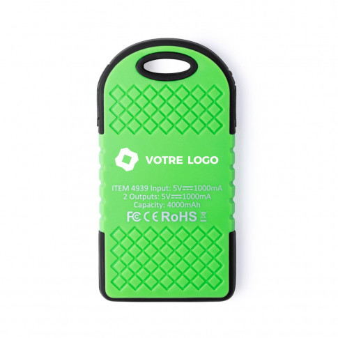 Personalisierte externe Solarbatterie