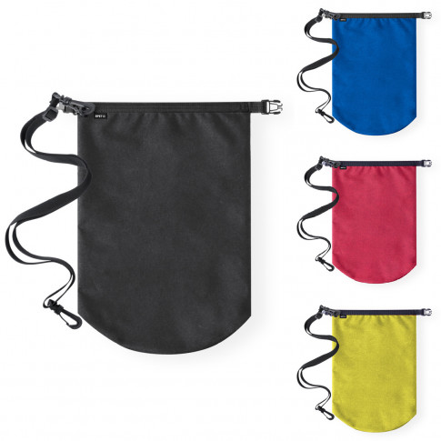 Wasserdichte Tasche aus recyceltem Kunststoff