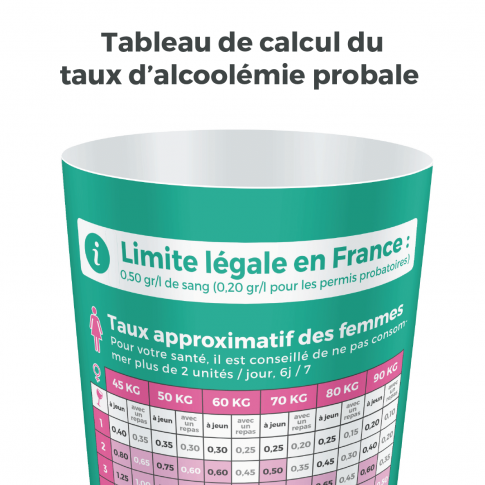 Alkohol-Messbecher Drivecase