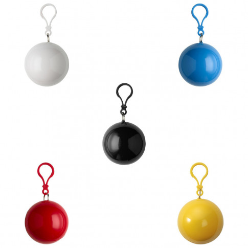 Wiederverwendbarer Poncho mit Kugelbeutel