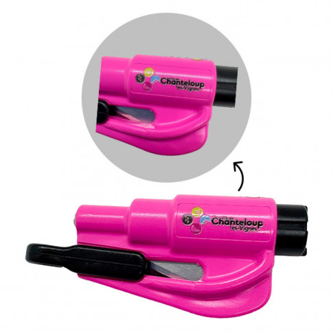 Personalisiertes Resqme – Schlüsselanhänger mit Nothammer