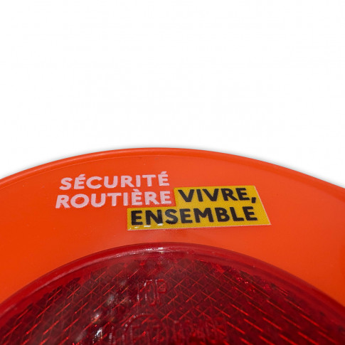 Personalisierter Gefahrenabstandhalter 32 cm