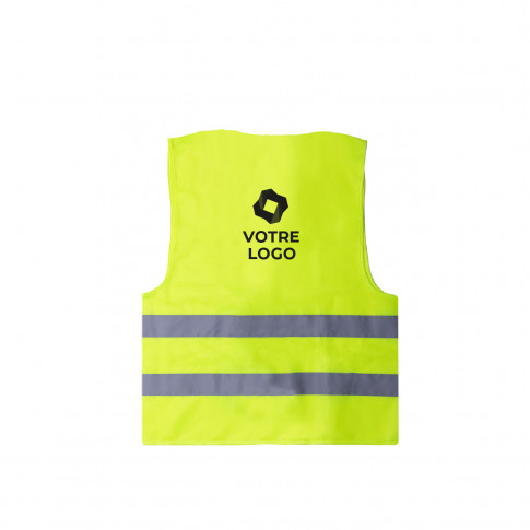 Gilet de sécurité adulte en PET recyclé