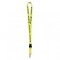 Lanyard promotionnel réfléchissant