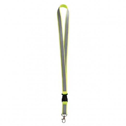 Lanyard promotionnel réfléchissant