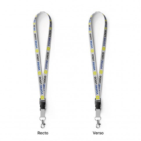 Tour de cou personnalisé (lanière - lanyard)