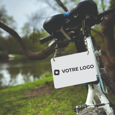 Plaque réfléchissante pour vélo