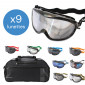 Pack de 9 lunettes Drunkbuster - alcool, cannabis et drogues dures