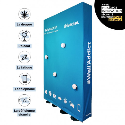 Digitale Präventionswand – Wall Addict