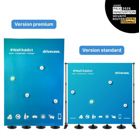 Digitale Präventionswand – Wall Addict