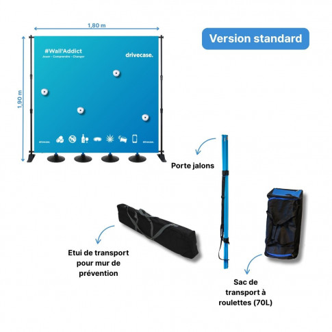 Digitale Präventionswand – Wall Addict