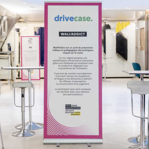 Digitale Präventionswand – Wall Addict