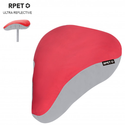 Reflektierende Sattelabdeckung aus recyceltem rPET