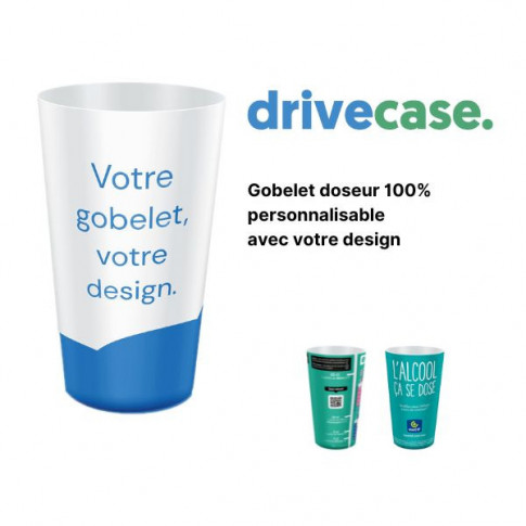 Gobelet doseur prévention alcool - 100 % personnalisable