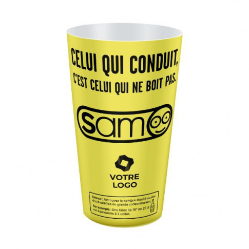 Gobelet doseur alcool - SAM celui qui conduit