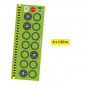 Parcours 4 x 1,5 m "équilibre" pour lunettes alcool - personnalisable