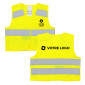 Gilet enfant réfléchissant personnalisable Made in Europe