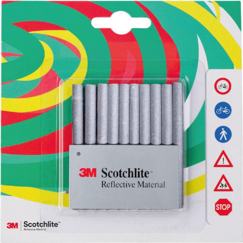 Reflektierende Stäbe für Fahrräder