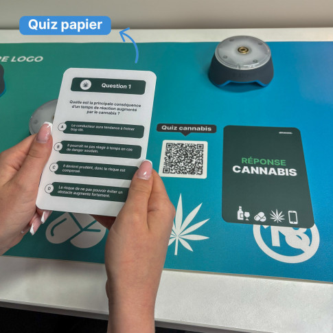 Tasche für digitale Präventionsmaßnahmen