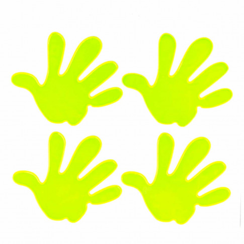 Set de 4 autocollants fluorescents pour enfants