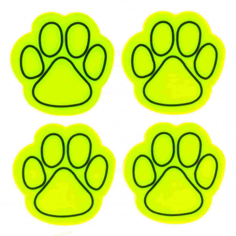 Set mit 4 fluoreszierenden Aufklebern für Kinder