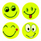 Set de 4 autocollants fluorescents pour enfants