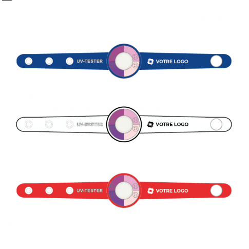 Bracelet UV personnalisé