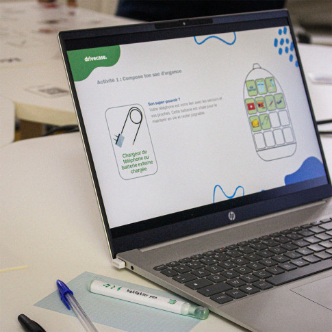 Interaktiver Workshop x Notfalltaschen-Mission