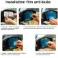 Film anti buée rétroviseur voiture