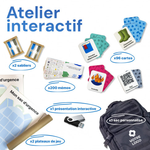Atelier interactif x Mission sac d’urgence