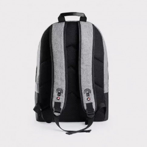 Blinkender Fahrradrucksack