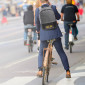 Sac à dos vélo clignotant