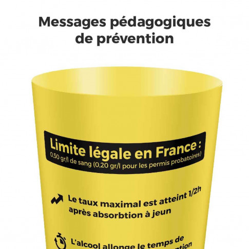 Alkohol-Messbecher – SAM, derjenige, der fährt