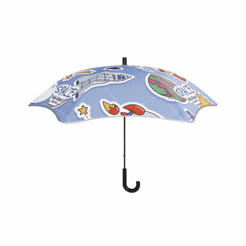 Kinderregenschirm mit reflektierenden Streifen